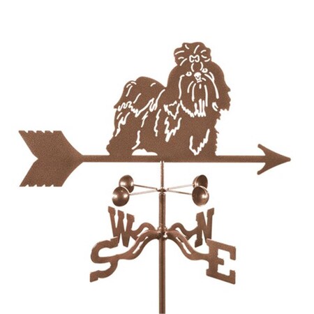 Ez Vane EZ Vane EZ1420-RF Shih Tzu Dog Weathervane with Roof Mount EZ1420-RF